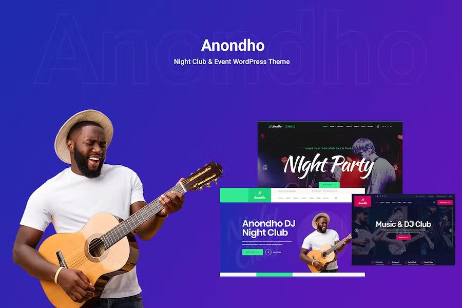 ANONDHO – NIGHT CLUB & EVENT WORDPRESS THEME